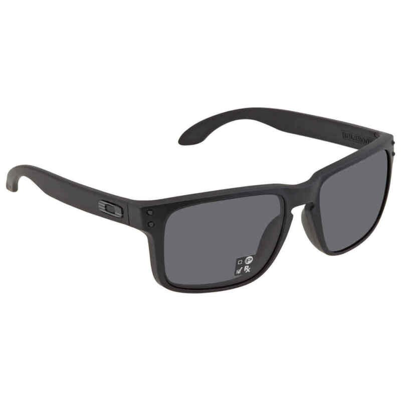 Oakley SI Holbrook Grey Square Men Sunglasses OO9102 9102E5 57